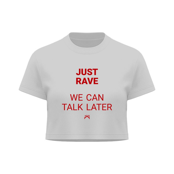 Just Rave Crop top — supplier product photograph